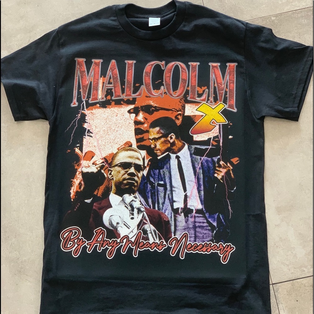 malcolm X tees
